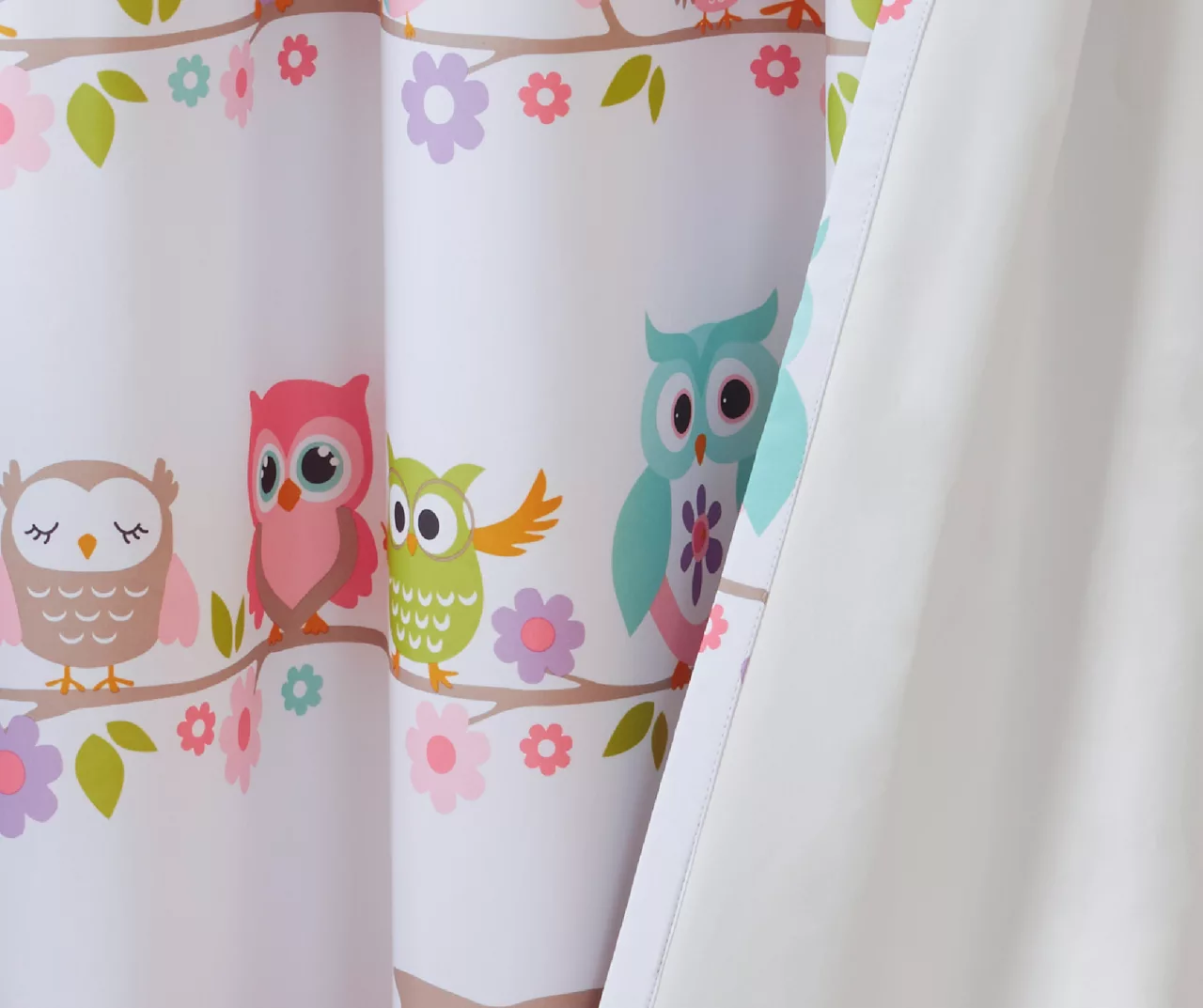 Striking Owl Blackout Grommet Curtain Panel, (84") 8 Striking Owl Blackout Grommet Curtain Panel, (84") - Image 6