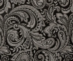 Valerie Black Light-Filtering Rod Pocket Curtain Panel Pair, (84") -DHP Sales Store 810518076 810518077 6 1