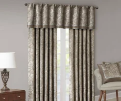 Valerie Blue Light-Filtering Rod Pocket Curtain Panel Pair, (95") -DHP Sales Store 810518079 810518080 10