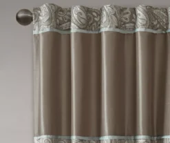Valerie Blue Light-Filtering Rod Pocket Curtain Panel Pair, (95") -DHP Sales Store 810518079 810518080 3