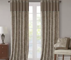 Valerie Blue Light-Filtering Rod Pocket Curtain Panel Pair, (84") -DHP Sales Store 810518079 810518080 7 1