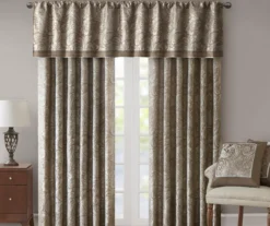 Valerie Blue Light-Filtering Rod Pocket Curtain Panel Pair, (95") -DHP Sales Store 810518079 810518080 9