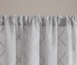 Clarissa Diamond Sheer Rod Pocket Curtain Panel 24 Clarissa Diamond Sheer Rod Pocket Curtain Panel -DHP Sales Store 810518093 810518094 3 2