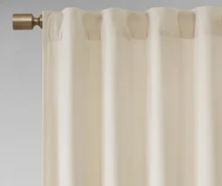 Bryce Velvet Room-Darkening Rod Pocket Curtain Panel Pair -DHP Sales Store 810518129 810518106 810518083 4 1