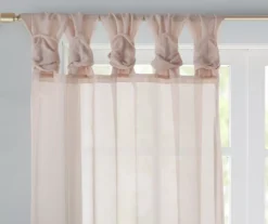 Persis Voile Sheer Twisted Tab Curtain Panel Pair 24 Persis Voile Sheer Twisted Tab Curtain Panel Pair -DHP Sales Store 810518131 810518132 810518133 2