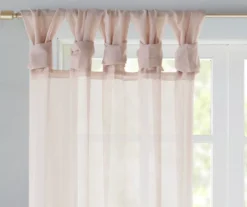 Persis Voile Sheer Twisted Tab Curtain Panel Pair 25 Persis Voile Sheer Twisted Tab Curtain Panel Pair -DHP Sales Store 810518131 810518132 810518133 3