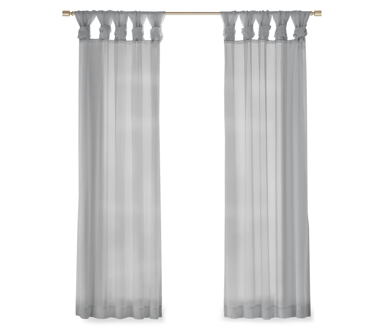 Persis Voile Sheer Twisted Tab Curtain Panel Pair 14 Persis Voile Sheer Twisted Tab Curtain Panel Pair - Image 12
