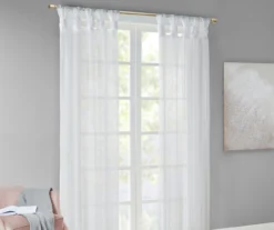 Persis Voile Sheer Twisted Tab Curtain Panel Pair 33 Persis Voile Sheer Twisted Tab Curtain Panel Pair -DHP Sales Store 810518137 810518138 810518139 1 2