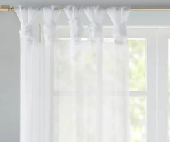 Persis Voile Sheer Twisted Tab Curtain Panel Pair 34 Persis Voile Sheer Twisted Tab Curtain Panel Pair -DHP Sales Store 810518137 810518138 810518139 2 2
