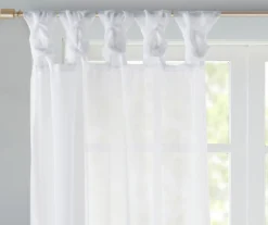 Persis Voile Sheer Twisted Tab Curtain Panel Pair 35 Persis Voile Sheer Twisted Tab Curtain Panel Pair -DHP Sales Store 810518137 810518138 810518139 3 2