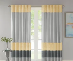 Salem Pintuck Light-Filtering Rod Pocket Curtain Panel, (84") -DHP Sales Store 810518151