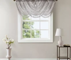 Clarissa Diamond Waterfall Valance