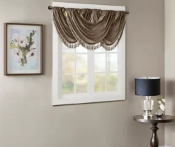 Gail Rod Pocket Waterfall Valance, (46") -DHP Sales Store 810518168 1