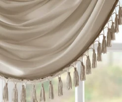 Gail Rod Pocket Waterfall Valance, (46") -DHP Sales Store 810518169 3