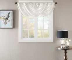 Gail Rod Pocket Waterfall Valance, (46") -DHP Sales Store 810518172