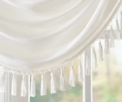 Gail Rod Pocket Waterfall Valance, (46") -DHP Sales Store 810518172 3