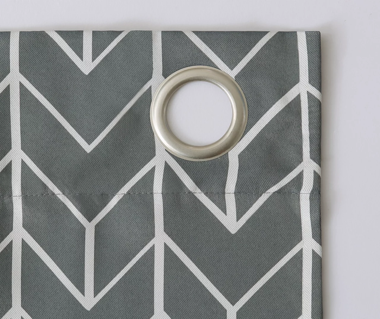 Sun Zero Ashwood Chevron Blackout Grommet Curtain Panel 21 Sun Zero Ashwood Chevron Blackout Grommet Curtain Panel - Image 19