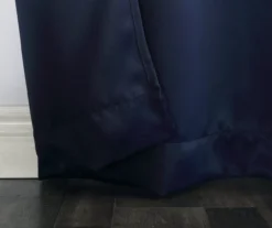 Loretta Navy Blackout Grommet Curtain Panel, (84") -DHP Sales Store 810518430 2