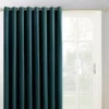 Loretta Teal Blackout Grommet Curtain Panel, (84") -DHP Sales Store 810518431