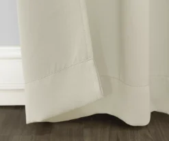 Loretta Pearl Blackout Grommet Curtain Panel, (84") -DHP Sales Store 810518437 2