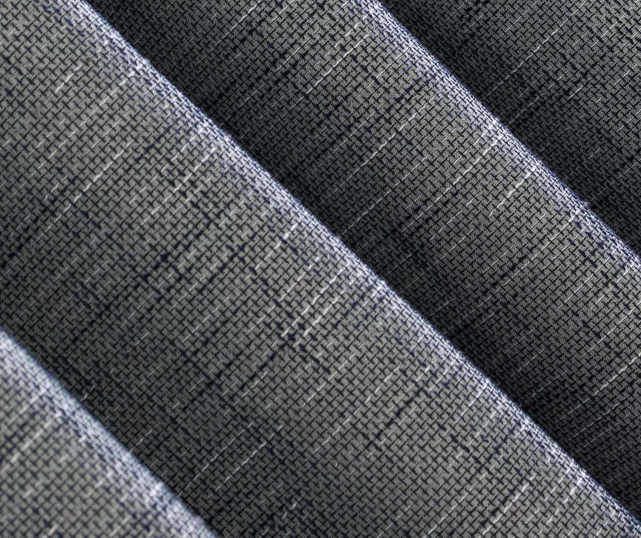 Wilbon Navy Denim Blackout Grommet Curtain Panel, (84") 6 Wilbon Navy Denim Blackout Grommet Curtain Panel, (84") - Image 4