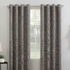 Wilbon Taupe & Cocoa Blackout Curtain Panel, (84") -DHP Sales Store 810518490