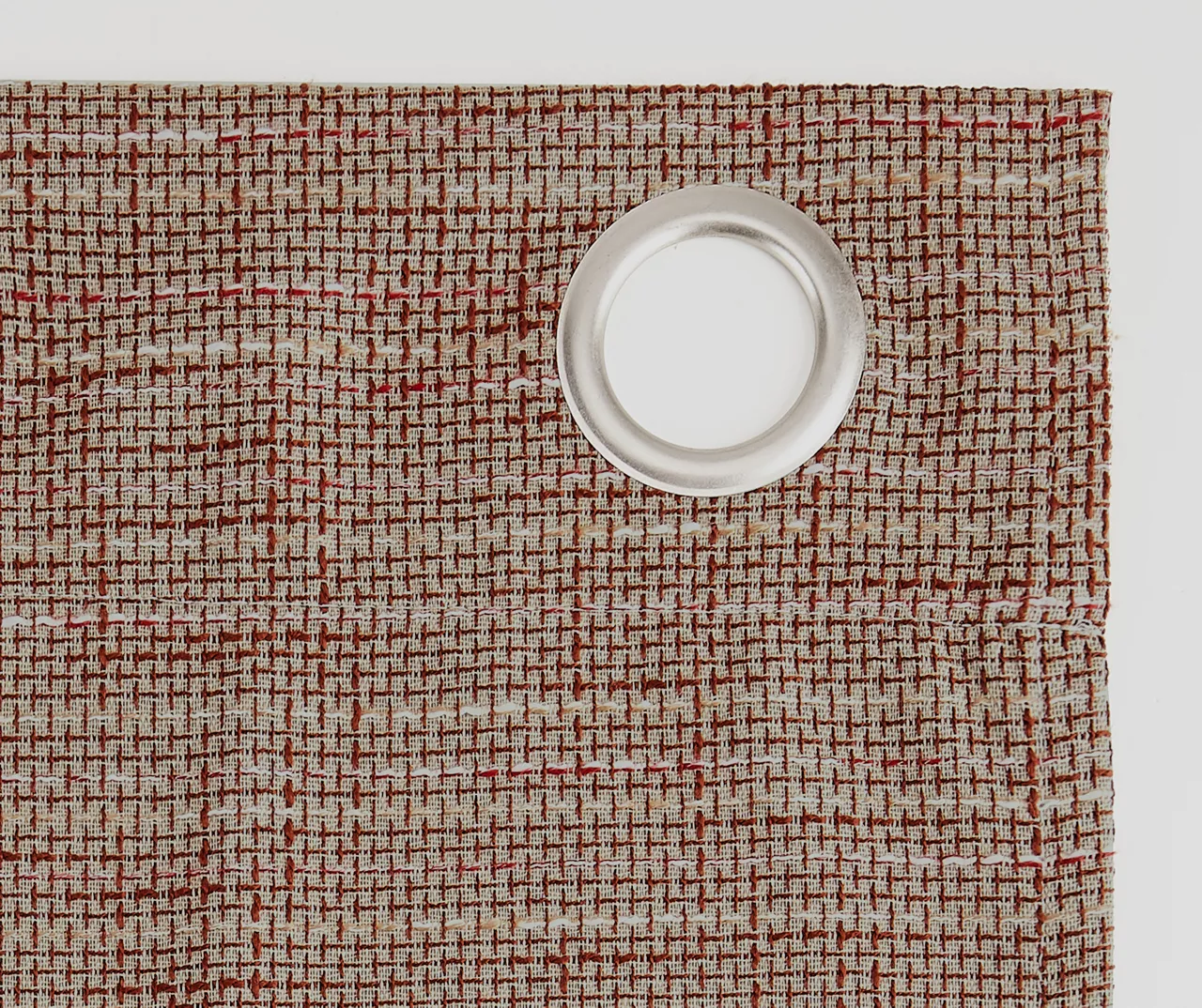 Wilbon Russet Linen Blackout Curtain Panel, (96") 10 Wilbon Russet Linen Blackout Curtain Panel, (96") - Image 8
