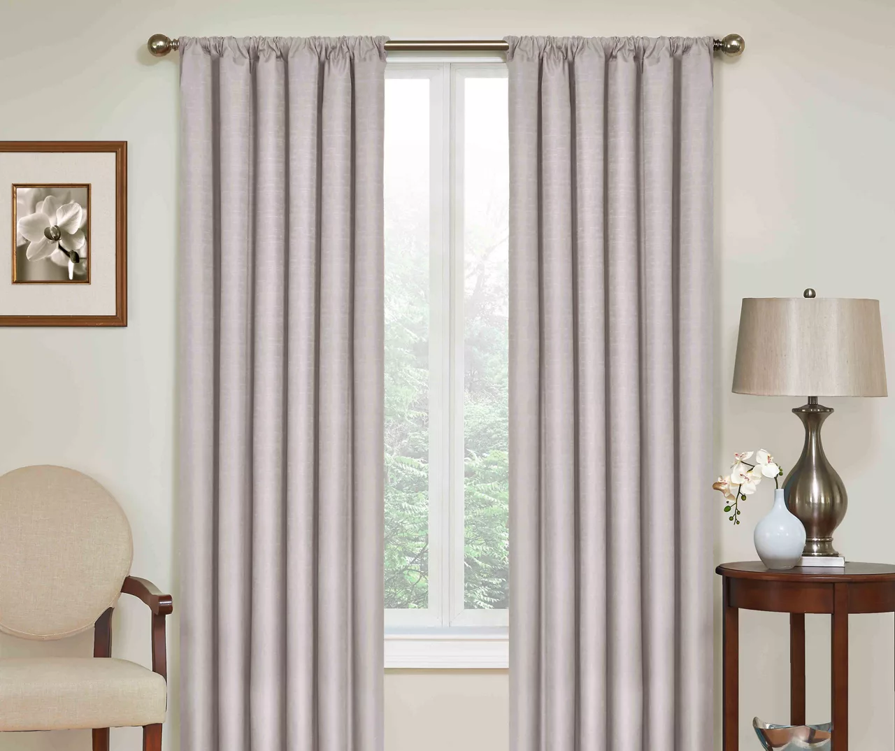 Eclipse Kendall Blackout Rod Pocket Curtain Panel 15 Eclipse Kendall Blackout Rod Pocket Curtain Panel - Image 13