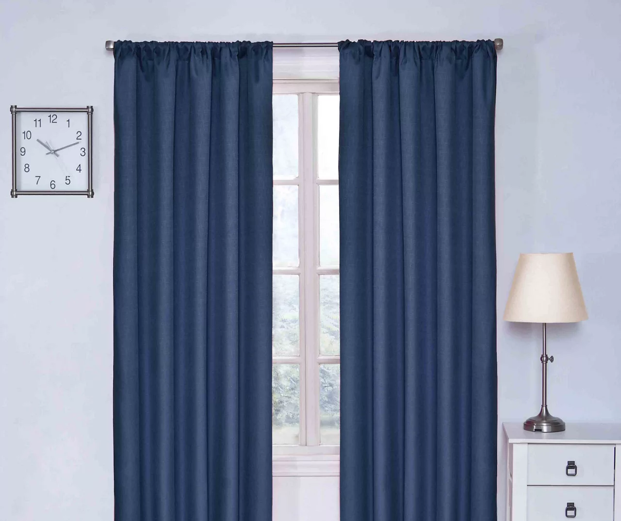 Eclipse Kendall Blackout Rod Pocket Curtain Panel 16 Eclipse Kendall Blackout Rod Pocket Curtain Panel - Image 14
