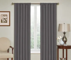 Eclipse Kendall Blackout Rod Pocket Curtain Panel 39 Eclipse Kendall Blackout Rod Pocket Curtain Panel -DHP Sales Store 810519452