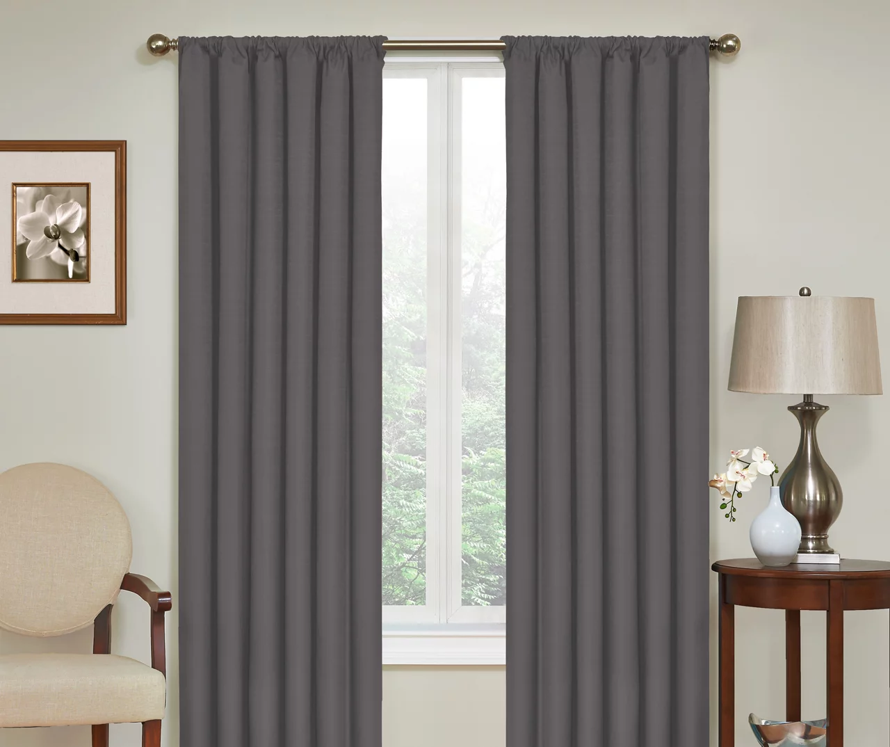 Eclipse Kendall Blackout Rod Pocket Curtain Panel 20 Eclipse Kendall Blackout Rod Pocket Curtain Panel - Image 18