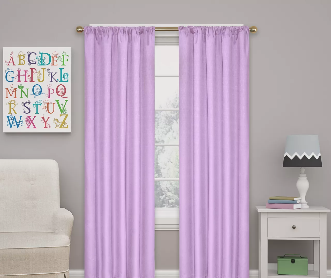 Eclipse Kendall Blackout Rod Pocket Curtain Panel 12 Eclipse Kendall Blackout Rod Pocket Curtain Panel - Image 10