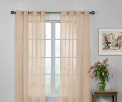 Arm & Hammer Curtain Fresh Sheer Grommet Curtain Panel 24 Arm & Hammer Curtain Fresh Sheer Grommet Curtain Panel -DHP Sales Store 810519496 810519498 810519495 810519546 810519509 1 2