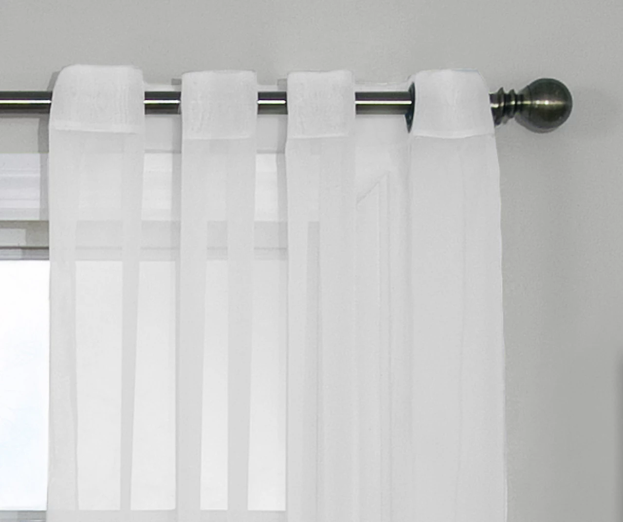 Arm & Hammer Curtain Fresh Sheer Grommet Curtain Panel 7 Arm & Hammer Curtain Fresh Sheer Grommet Curtain Panel - Image 5