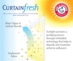 Arm & Hammer Curtain Fresh Sheer Grommet Curtain Panel 25 Arm & Hammer Curtain Fresh Sheer Grommet Curtain Panel -DHP Sales Store 810519509 810519503 810519547 810519500 810519508 810519493 810519545 3