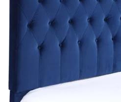 Decatur Navy Twin Upholstered Bed -DHP Sales Store 810519977 4