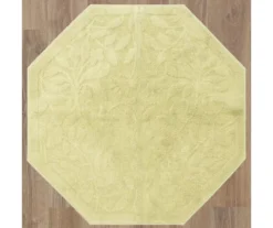 Mohawk Foliage Sage Embossed Floral Bath Rug -DHP Sales Store 810521213 1