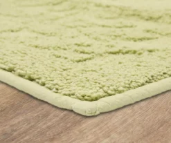 Mohawk Foliage Sage Embossed Floral Bath Rug -DHP Sales Store 810521216 2