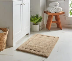 Parchment Regency Bath Rug, (34" X 21") 5 Parchment Regency Bath Rug, (34" X 21") -DHP Sales Store 810521240 1 1