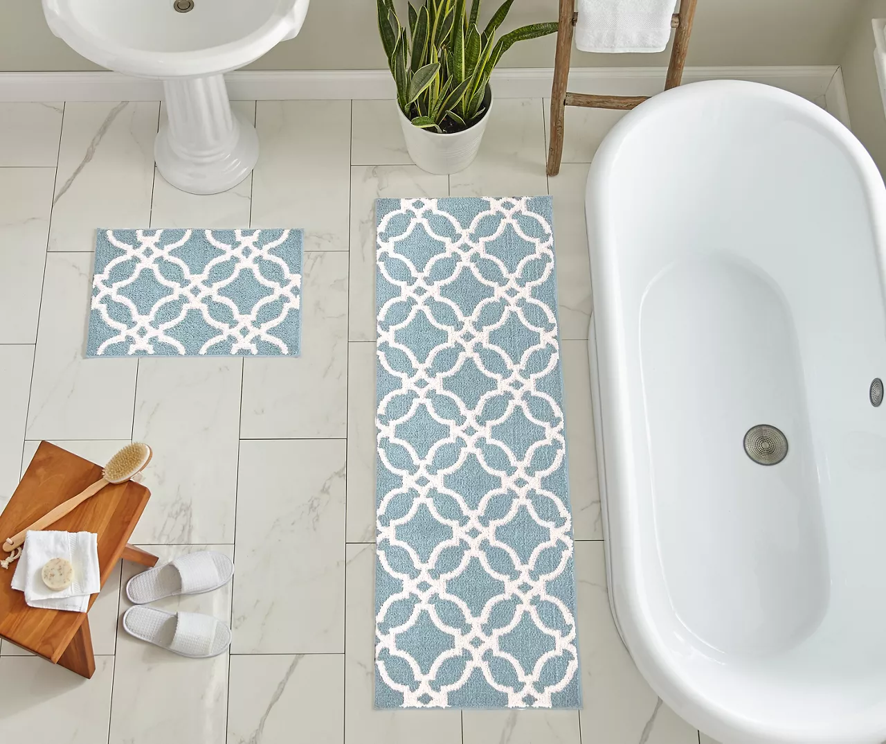 Mohawk Horizon Rendezvous Lattice Bath Rug 4 Mohawk Horizon Rendezvous Lattice Bath Rug - Image 2