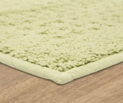 Vista Sage Embossed Grid Bath Rug, (2' 2" X 6') -DHP Sales Store 810521456 2