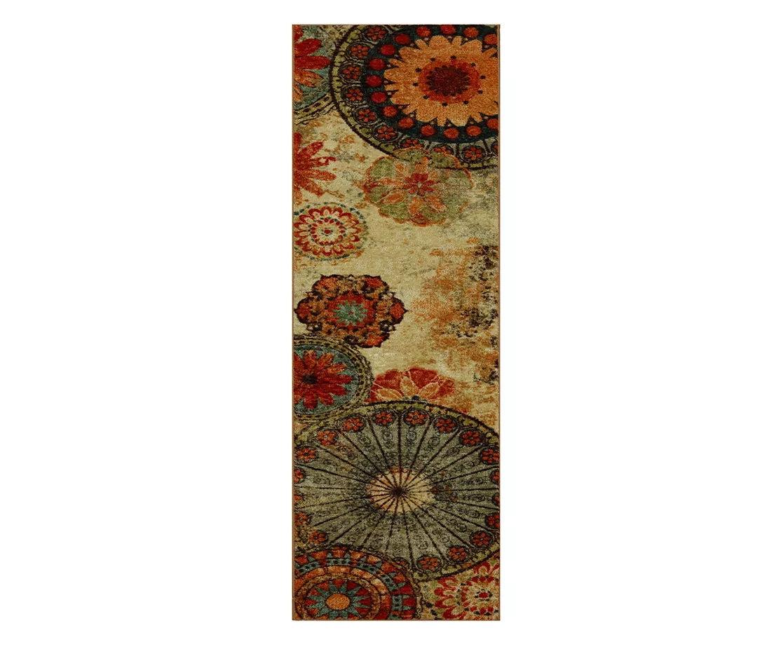 Caravan Medallion Runner, (2' X 5') 3 Caravan Medallion Runner, (2' X 5')