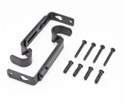 Legacy Black Adjustable Curtain Rod Brackets, 2-Pack -DHP Sales Store 810524279 8