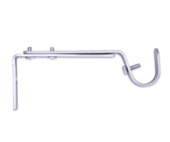 Legacy Satin Nickel Adjustable Curtain Rod Brackets, 2-Pack -DHP Sales Store 810524280 2