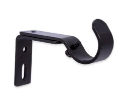 Legacy Brown-Black Adjustable Curtain Rod Brackets, 2-Pack -DHP Sales Store 810524291 2