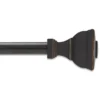 Mavis Oil Rubbed Bronze 5/8" Steel Decorative Curtain Rod, (36" - 66") -DHP Sales Store 810524324