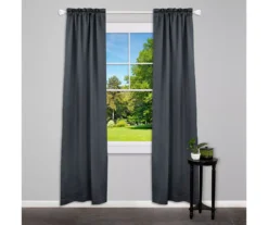 Cersei Brushed Nickel 5/8" Steel Decorative Curtain Rod, (66" - 120") 7 Cersei Brushed Nickel 5/8" Steel Decorative Curtain Rod, (66" - 120") -DHP Sales Store 810524327 3