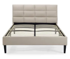 Orson Beige Full Upholstered Bed -DHP Sales Store 810524559 3