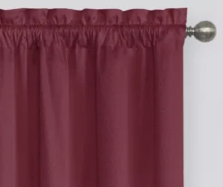 Eclipse Burgundy Canova Room Darkening Thermal Valance 9 Eclipse Burgundy Canova Room Darkening Thermal Valance -DHP Sales Store 810525400 3