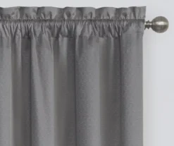 Eclipse Charcoal Canova Room Darkening Thermal Valance -DHP Sales Store 810525404 3